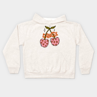 Cancer Zodiac Cherries Kids Hoodie