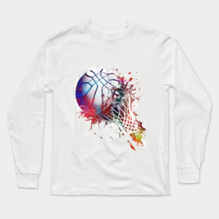 Basketball player #basketball #sport Long Sleeve T-Shirt