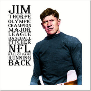 Jim Thorpe, 1912, version 4 Posters and Art