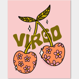 Virgo Cherries Posters and Art