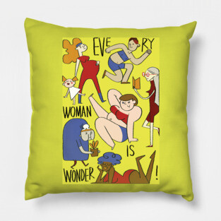 Wonder WomEN Pillow