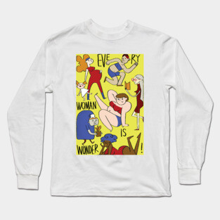 Wonder WomEN Long Sleeve T-Shirt