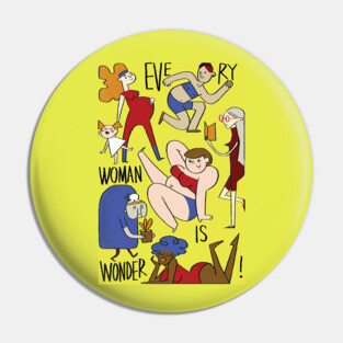 Wonder WomEN Pin