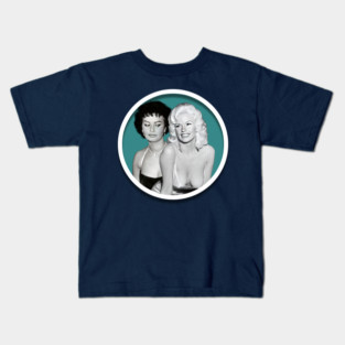 Jayne Mansfield and Sophia Loren Kids T-Shirt