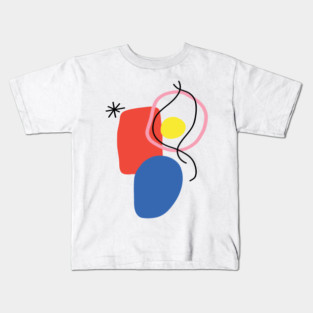 Joan Miro Abstract Kids T-Shirt