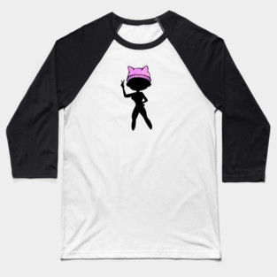 Pussy Hat Baseball T-Shirt