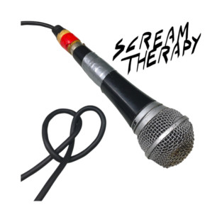 Scream Therapy: A Punk Journey to Mental Health book design T-Shirt