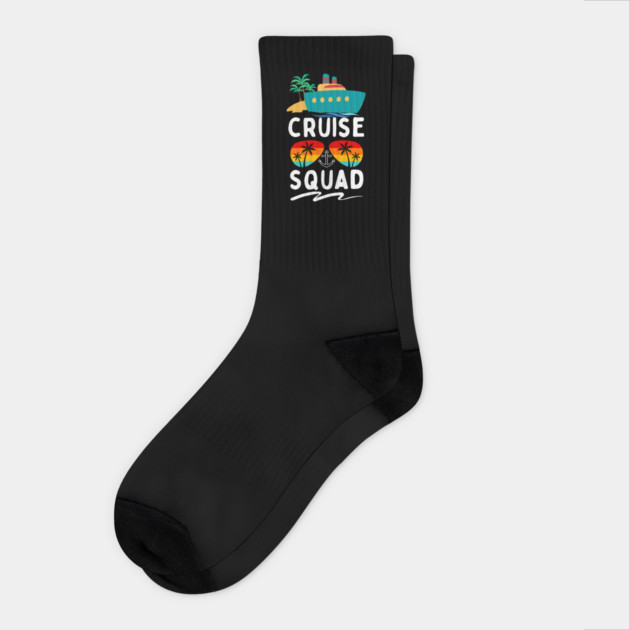 Cruise Squad Socks by The WYLD Tribe