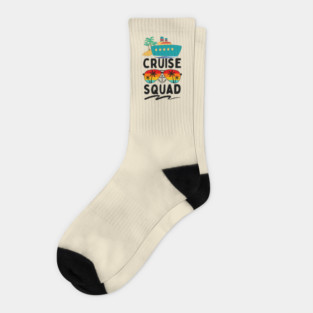 Cruise Squad Vacation Family Matching 2023 Socks