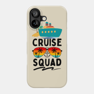 Cruise Squad Vacation Family Matching 2023 Phone Case