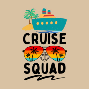Cruise Squad Vacation Family Matching 2023 T-Shirt