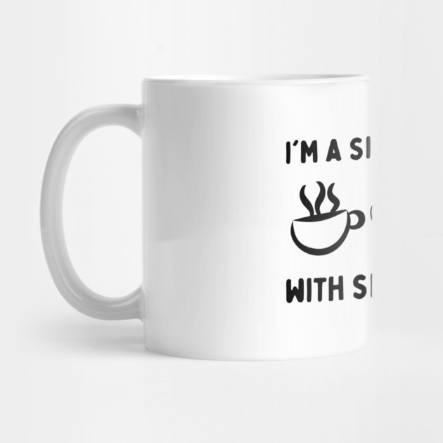 Simple Person Simple Needs Coffee Dog Book by The WYLD Tribe