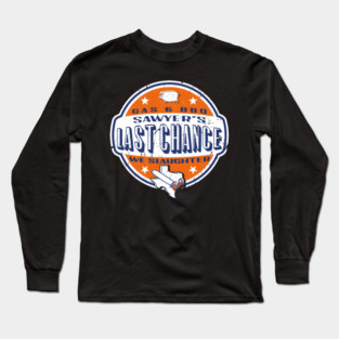 Sawyers Last Chance Gas and Bbq Long Sleeve T-Shirt