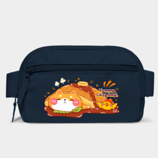 Shiba Inu Yummy Pancake Lazy Day Bag