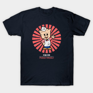 Piggly Wiggly Retro Japanese T-Shirt