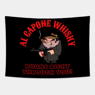 Al Capone Whisky Tapestry