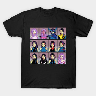Psylocke Through The Ages! T-Shirt