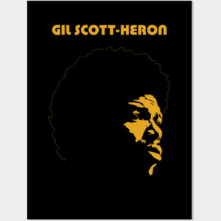 Gil Scott Heron Posters and Art