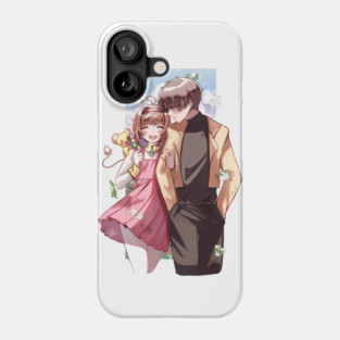 Sakura and Syaoran date Phone Case