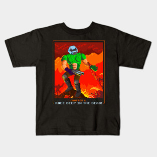 Knee Deep in the Dead! Kids T-Shirt