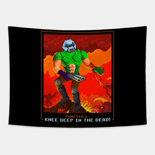 Knee Deep in the Dead! Tapestry