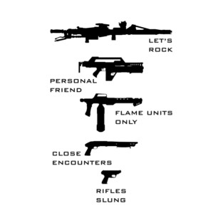 USCM Arms Tribute - black T-Shirt