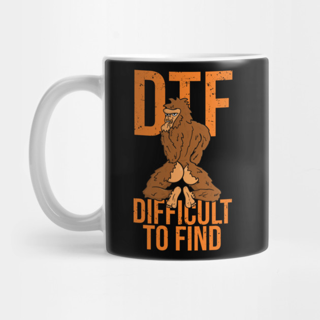 Bigfoot DTF Difficult To Find Sexy Sasquatch by belownormal