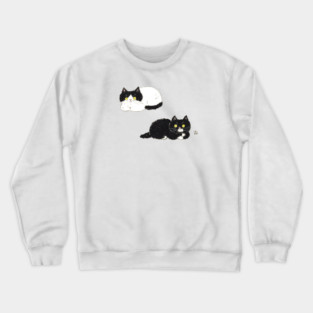 Yin yang cats Crewneck Sweatshirt