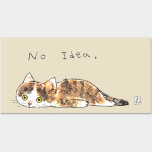 No idea Posters and Art