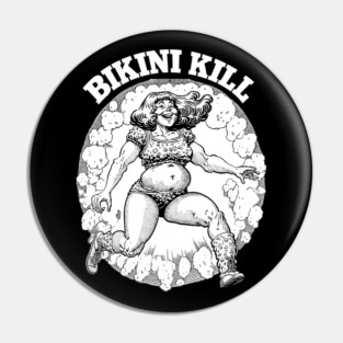 Bikini Kill … Original Fan Artwork Pin