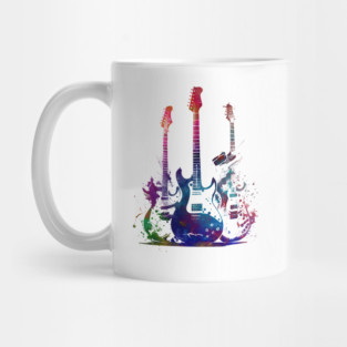 Guitars music art #guitar #music Mug