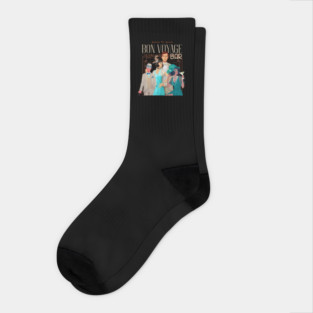 Bon Voyage Bar Abroad the Dream Cruise Ship Socks
