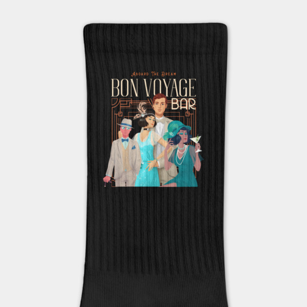 Bon Voyage Bar Abroad the Dream Cruise Ship by Joaddo