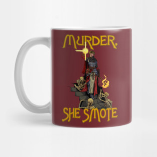 Murder, She Smote Mug
