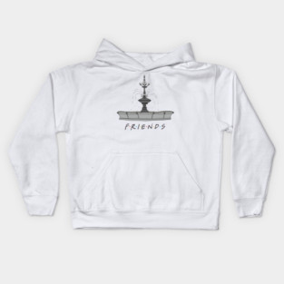 Friends Fountain Kids Hoodie