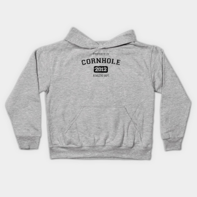 Property of Cornhole Kids Hoodie by MogoTees