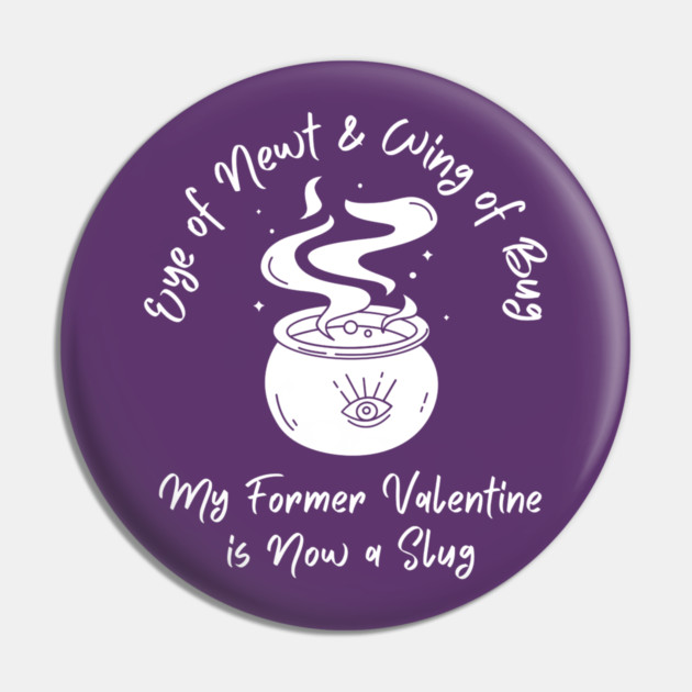 Anti Valentine's Day Funny Spell Cheeky Witch® Pin by Cheeky Witch