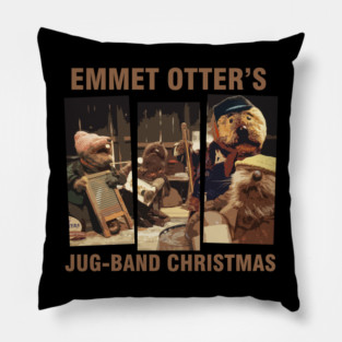 emmet otter jug band retro Pillow