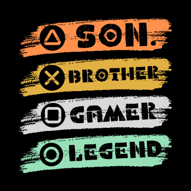 Son Brother Gamer Legend by The WYLD Tribe