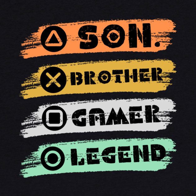 Son Brother Gamer Legend by The WYLD Tribe