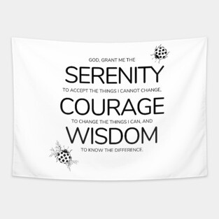 serenity prayer Tapestry
