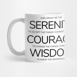 serenity prayer Mug