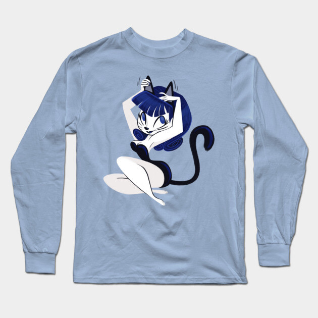 Kit Kat Long Sleeve T-Shirt by JoTheZette