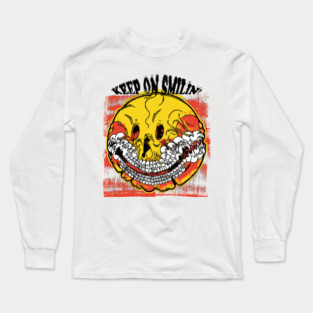 keep on smilin' Long Sleeve T-Shirt