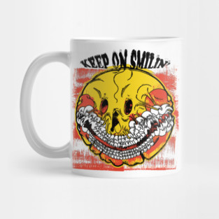 keep on smilin' Mug