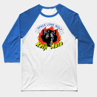 The Great Muta - Space Lone Wolf Baseball T-Shirt
