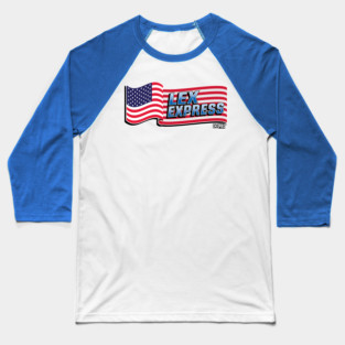 Lex Luger - Lex Express Baseball T-Shirt