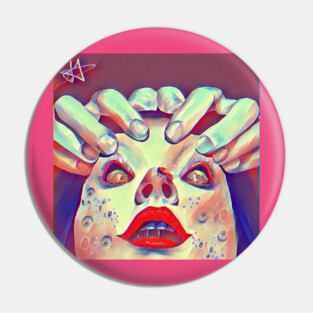 Beauty in the Eyes of the Bee Holder Pin