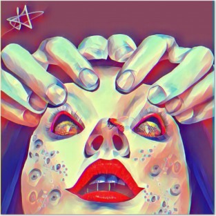 Beauty in the Eyes of the Bee Holder Posters and Art