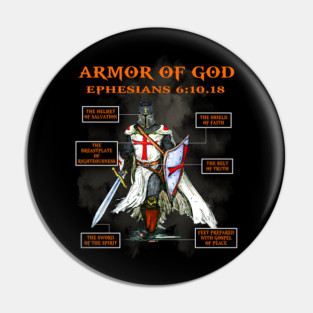 Armor Of God Pin